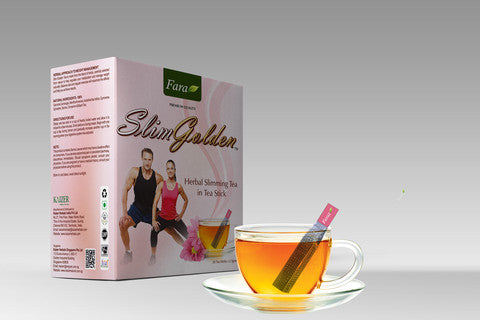 FARA Slim Golden - Herbal Green Tea for Weight-loss
